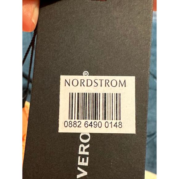 Semi Backless Sleeveless Gathered Waist Vero Moda Bonni Catch Mini Dress OrangeM - Picture 15 of 16